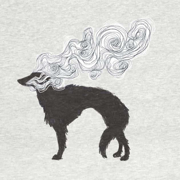 Borzoi by InkedinRed